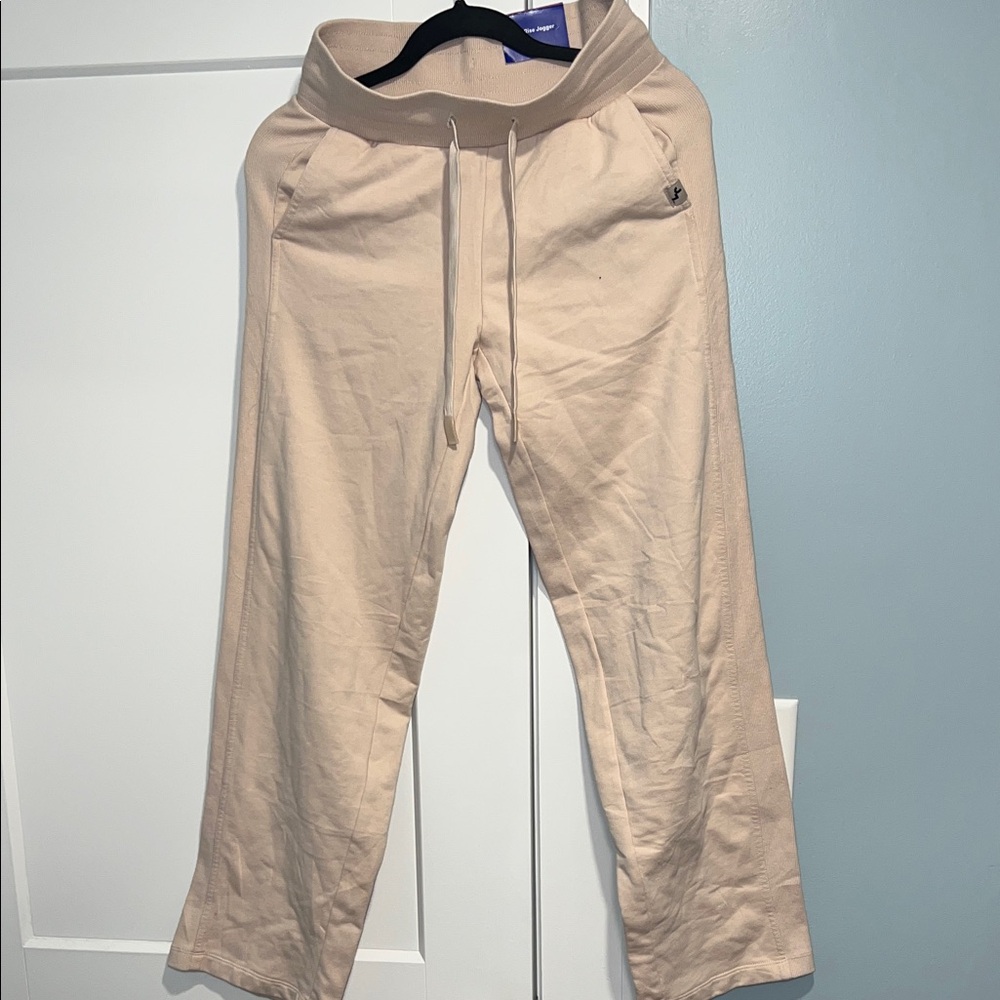 JoyLab Blush Ribbed Lounge Pants